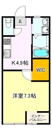 スフィーダIIの物件間取画像